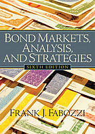 Bond markets, analysis, and strategies