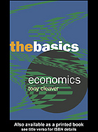 Economics : the basics