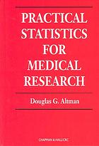 Practical statistics for medical research