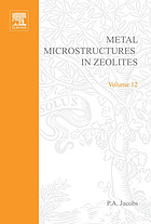 Metal microstructures in zeolites.