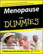 Menopause for dummies.