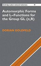 Automorphic forms and L-functions for the group GL(n, R)