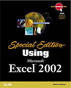 Using Microsoft Excel 2002
