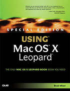 Using MAC OS X Leopard
