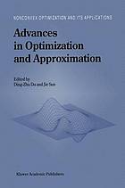 Advances in optimization and approximation