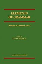 Elements of grammar : handbook in generative syntax