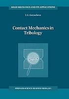 Contact mechanics in tribology