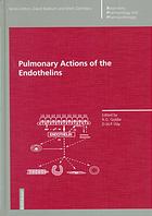 Pulmonary actions of the endothelins