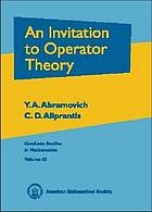 An invitation to operator theory