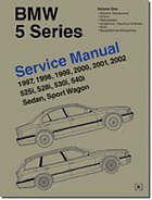 BMW 5 series (E39) : service manual : 525i, 528i, 530i, 540i, sedan, sport wagon, 1997, 1998, 1999, 2000, 2001, 2002.