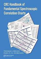 CRC handbook of fundamental spectroscopic correlation charts