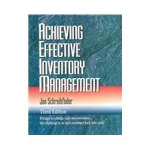 Achieving Effective Inventory Management