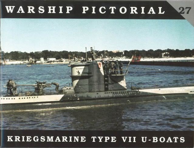 Warships Pictorial #27 - Kriegsmarine Type VII Uboat