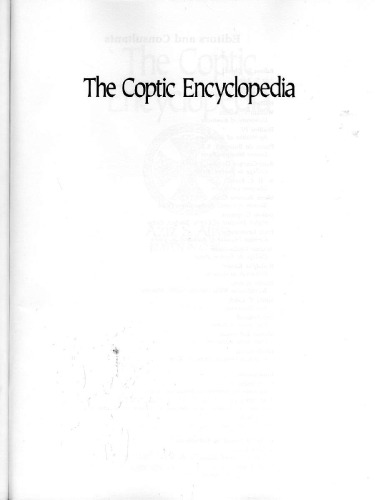 The Coptic Encyclopedia