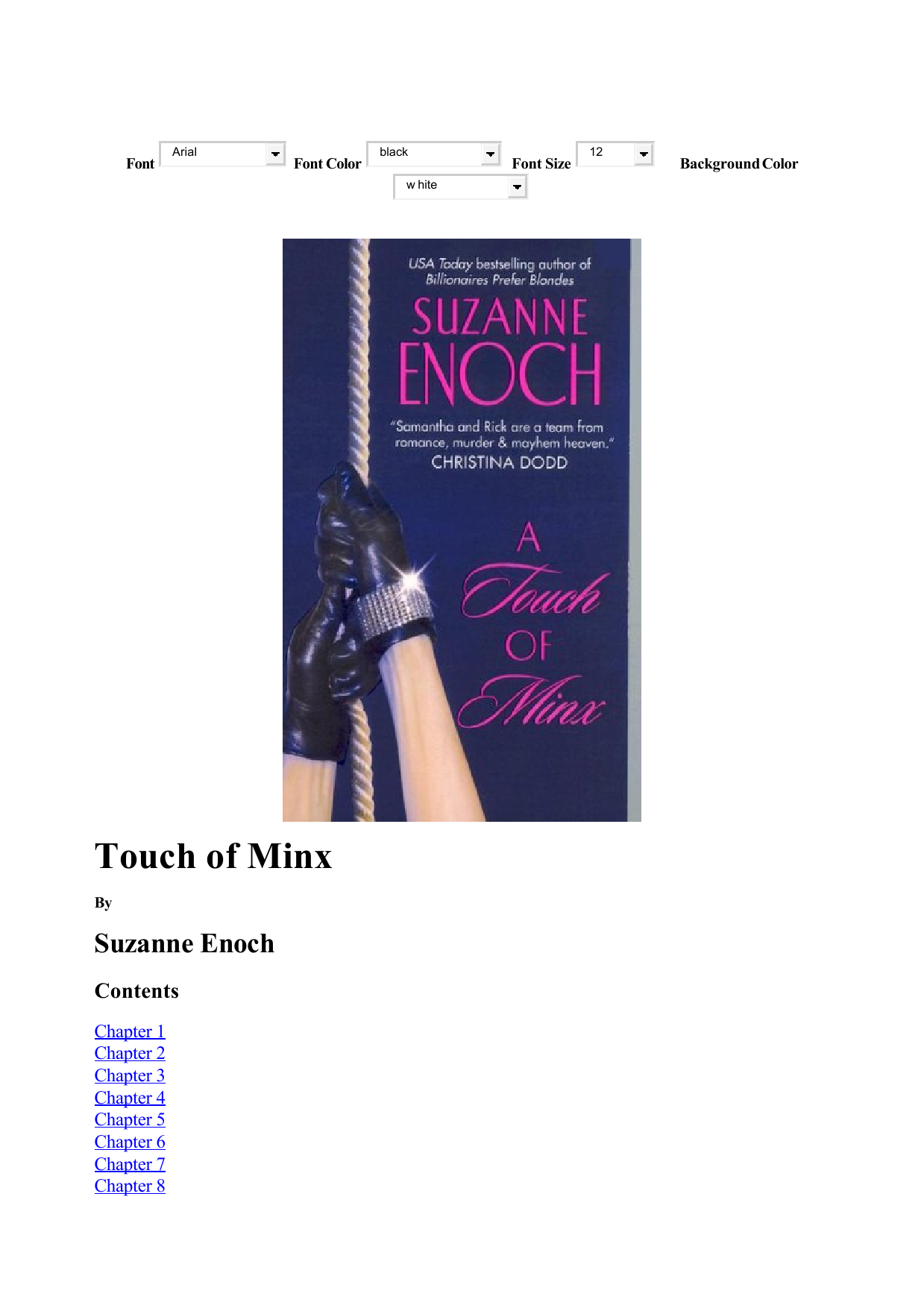 A Touch of Minx