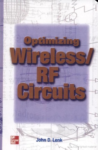 Optimizing Wireless/RF Circuits [With CDROM]