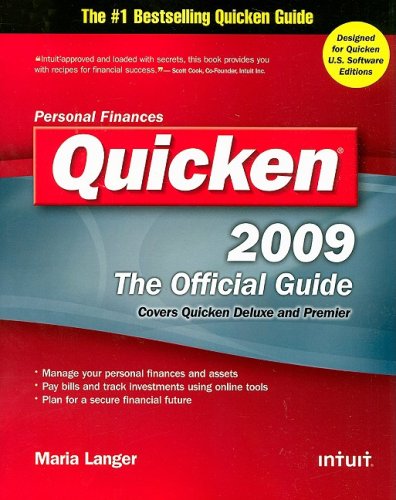 Quicken 2009 the Official Guide