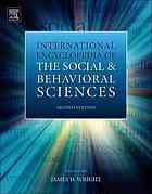 International Encyclopedia of the Social &amp; Behavioral Sciences