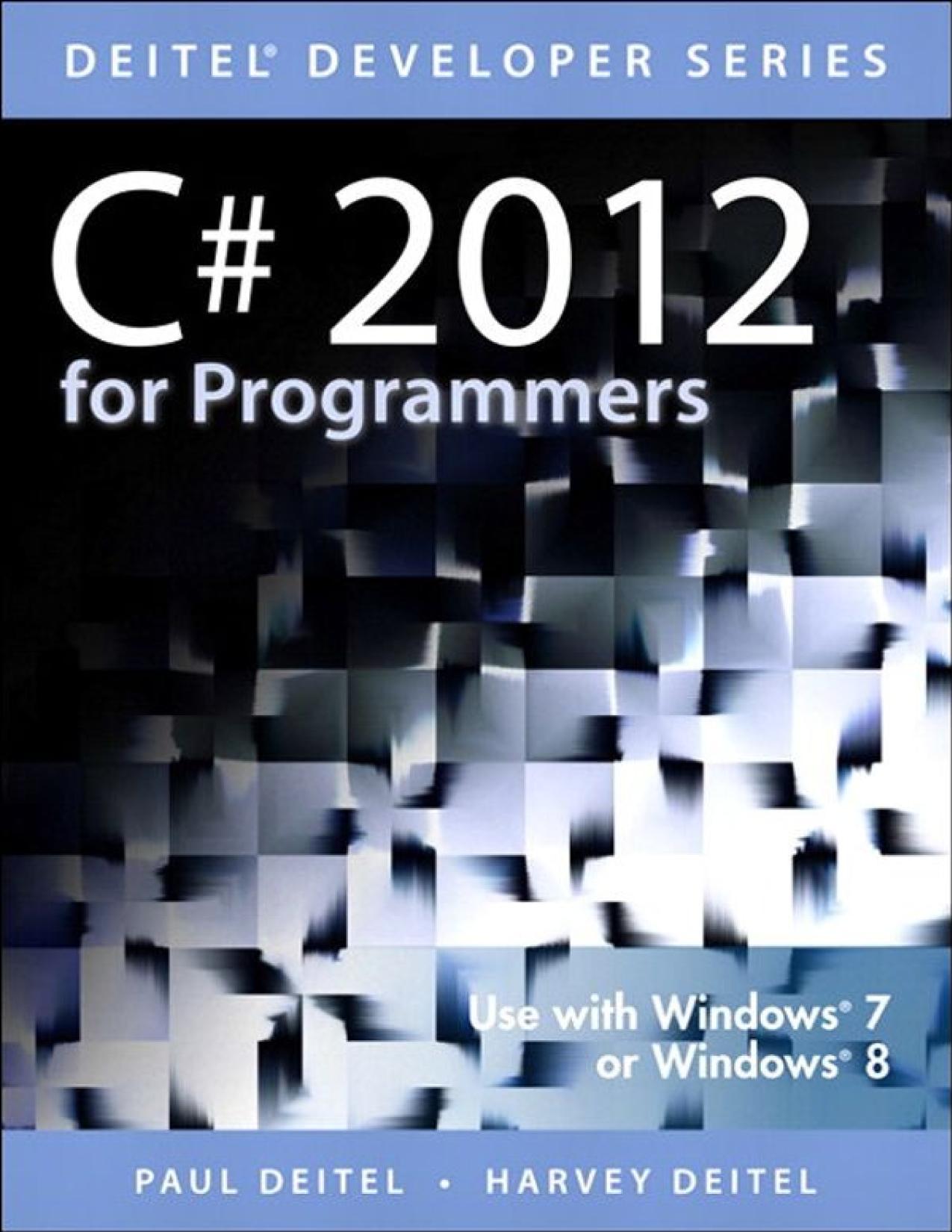 C# 2012 for Programmers