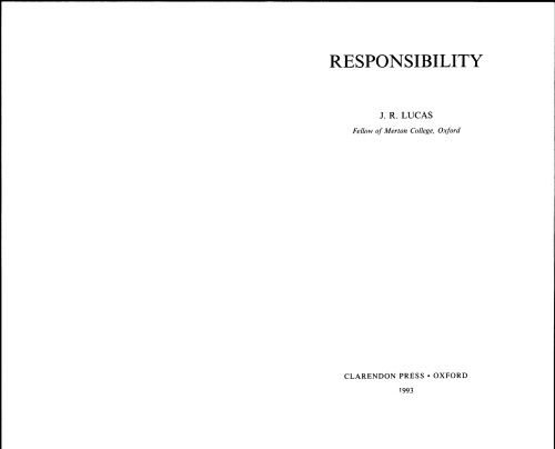 Responsibility