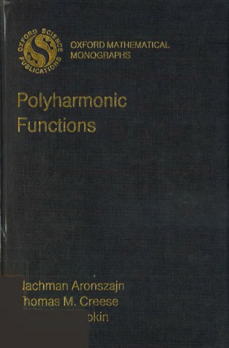 Polyharmonic Functions