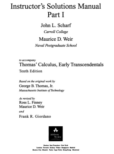 Thomas' Calculus [With Mathxl Student Access Kit]