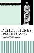 Demosthenes, Speeches 50-59