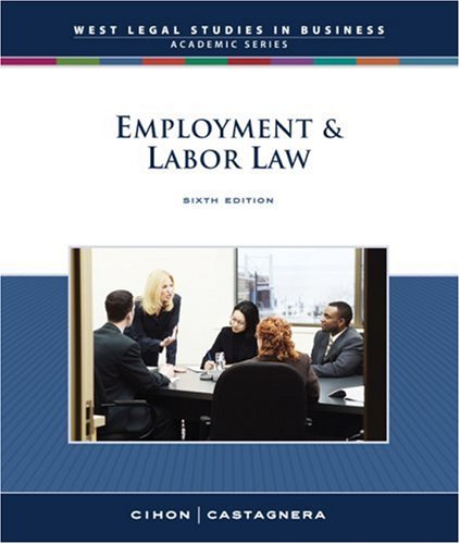 Employment and Labor Law, Reprint