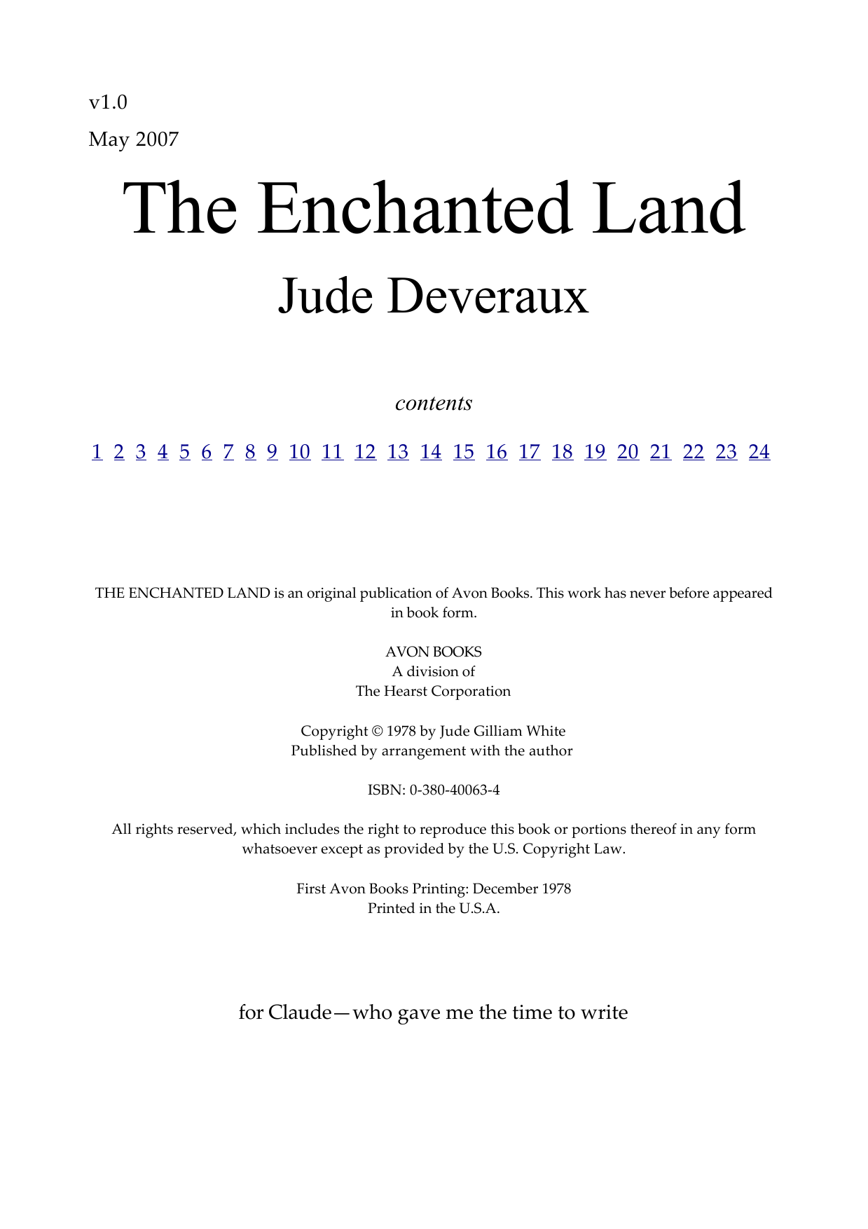 The Enchanted Land