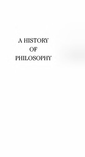A History of Philosophy, Vol. 8