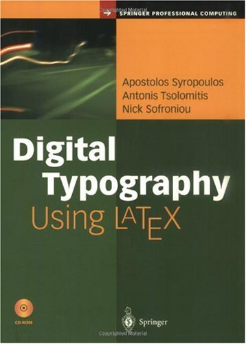 Digital Typography Using Latex