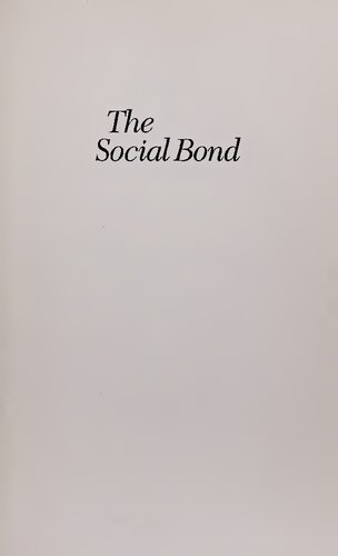 The Social Bond