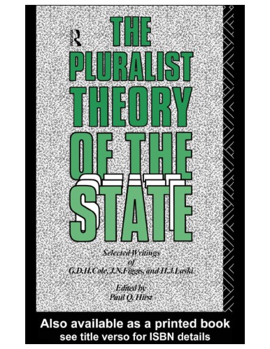 The Pluralist Theory of the State