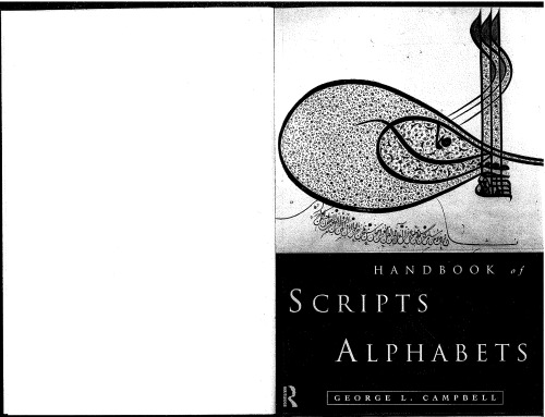 The Routledge Handbook of Scripts and Alphabets