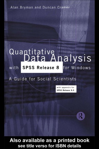 Quantitative Data Analysis with SPSS Release 8 for Windows