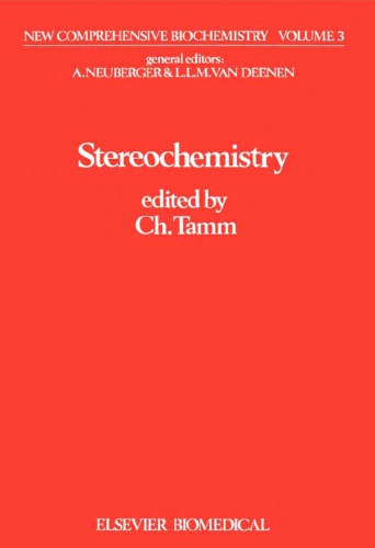 New Comprehensive Biochemistry, Volume 3