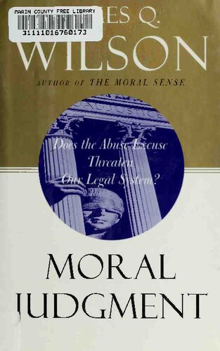 Moral Judgment