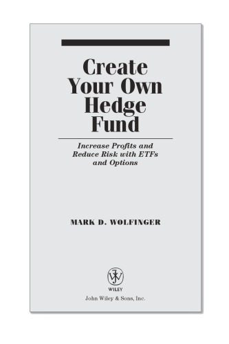 Create Your Own Hedge Fund