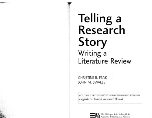 Telling a Research Story