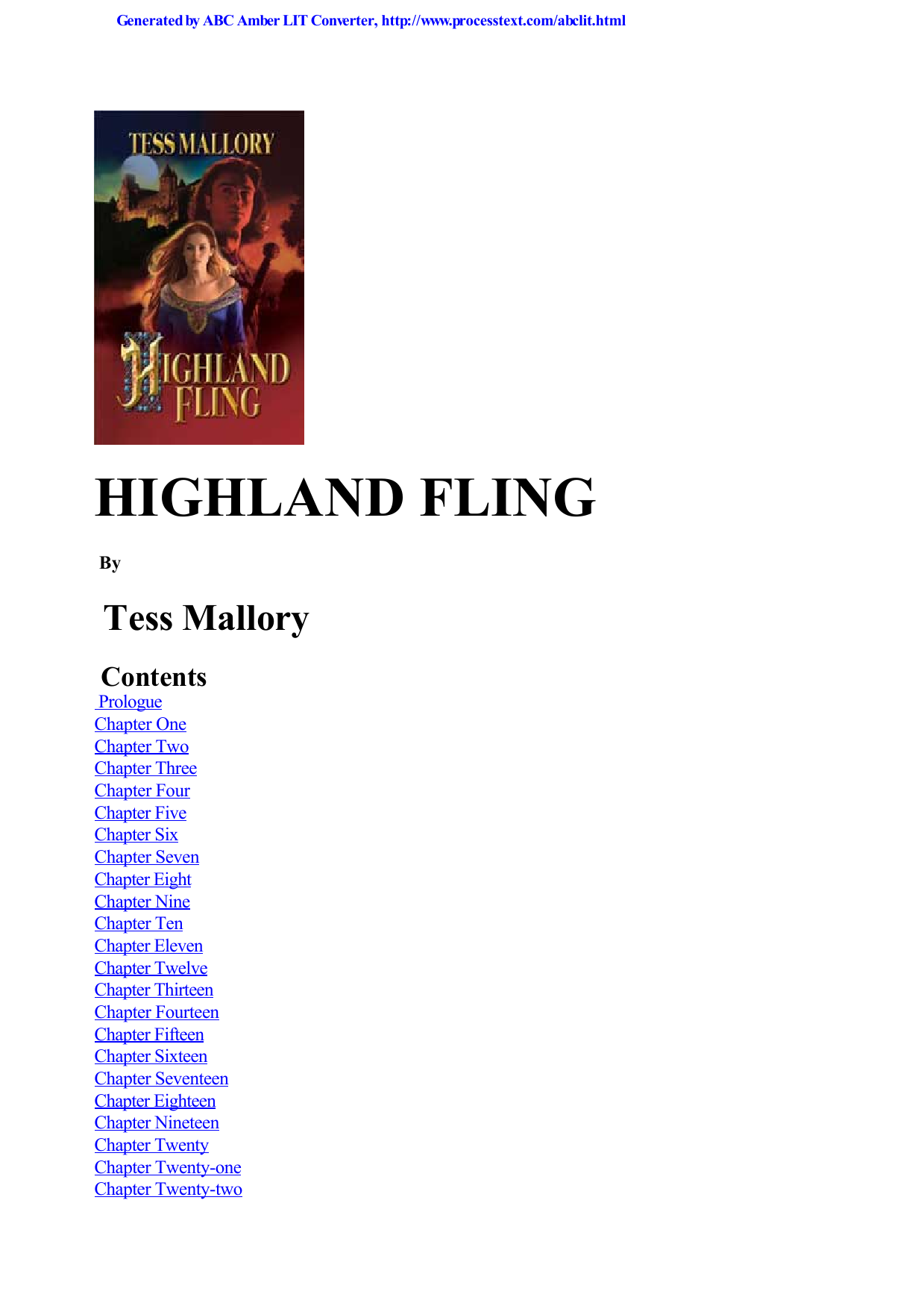 Highland Fling