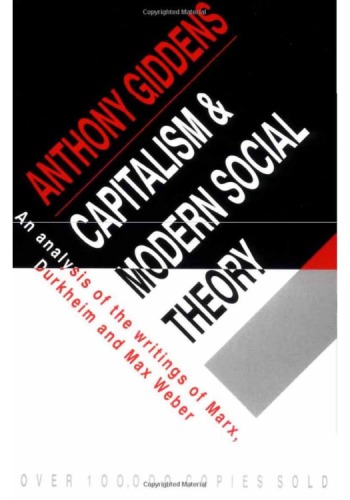 Capitalism and Modern Social Theory