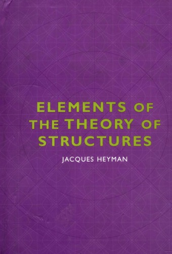 Elements of the Theory of Structures