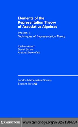 Elements of the Representation Theory of Associative Algebras