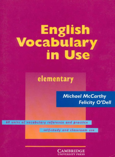 English Vocabulary in Use Elementary