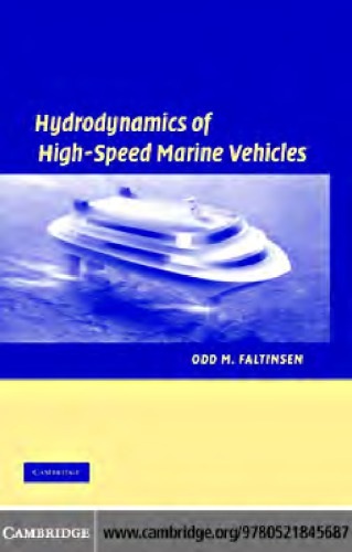 Hydrodynamics of High-Speed Marine Vehicles