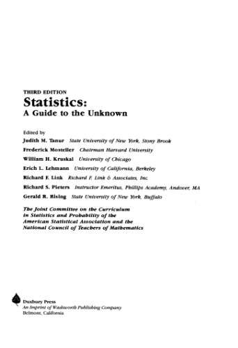 Statistics