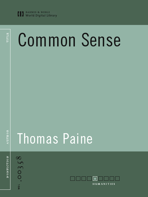 Common Sense (World Digital Library Edition)