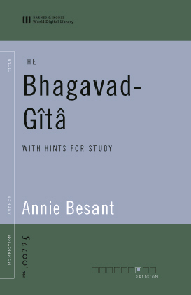 The Bhagavad-Gita with Hints for Study