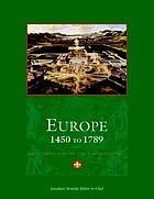 Europe 1450 To 1789