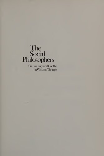 The Social Philosophers